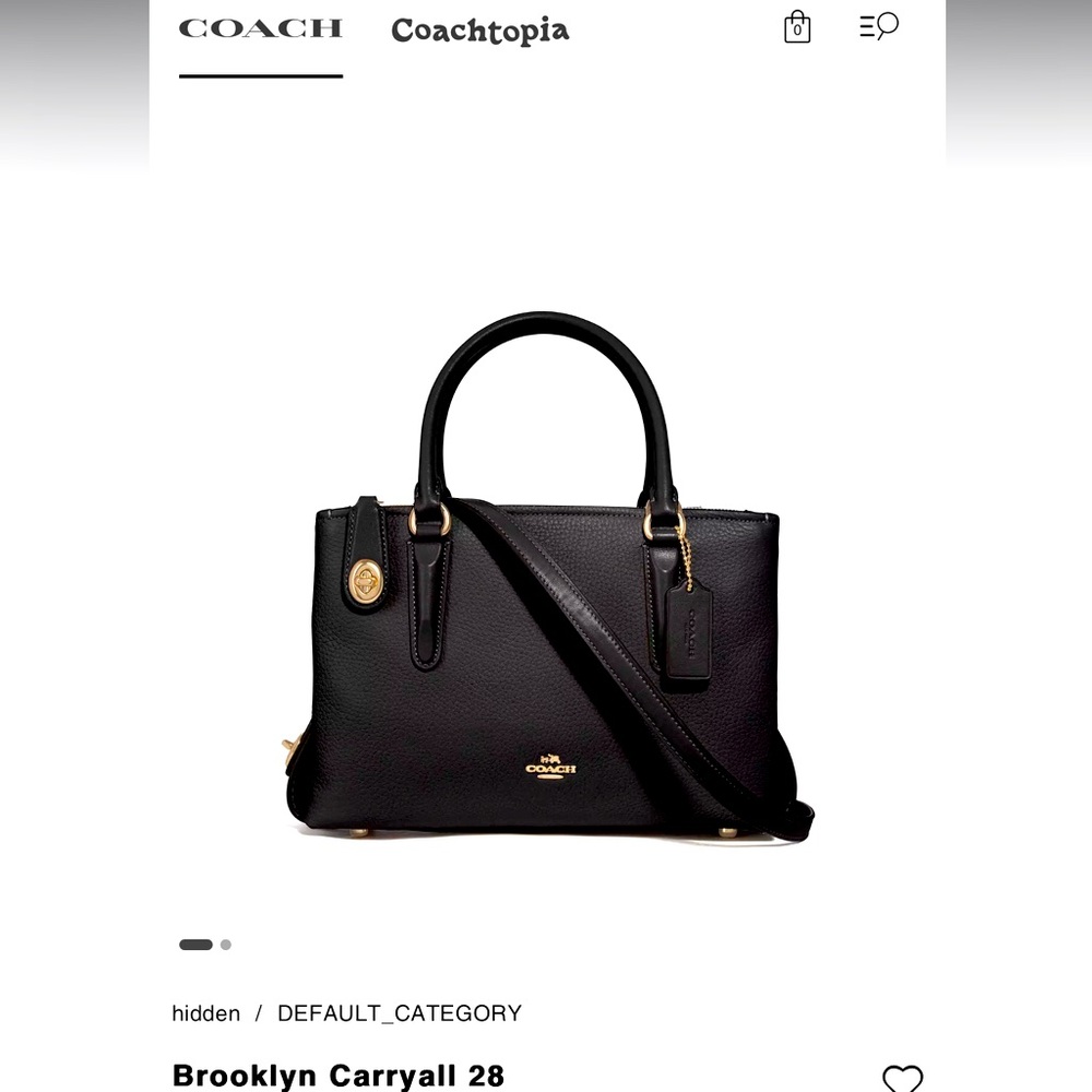 Coach Brooklyn 28 handbag/Crossbody bag NWOT *Price Firm*